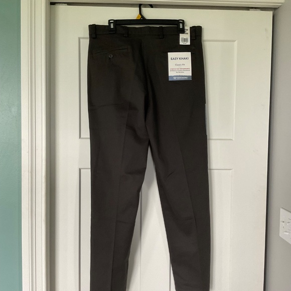 NEW Men's Dockers Easy Khaki Chocolate Brown 34x32 - Picture 3 of 8